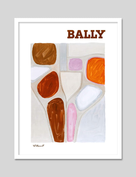 Bally framed print best sale