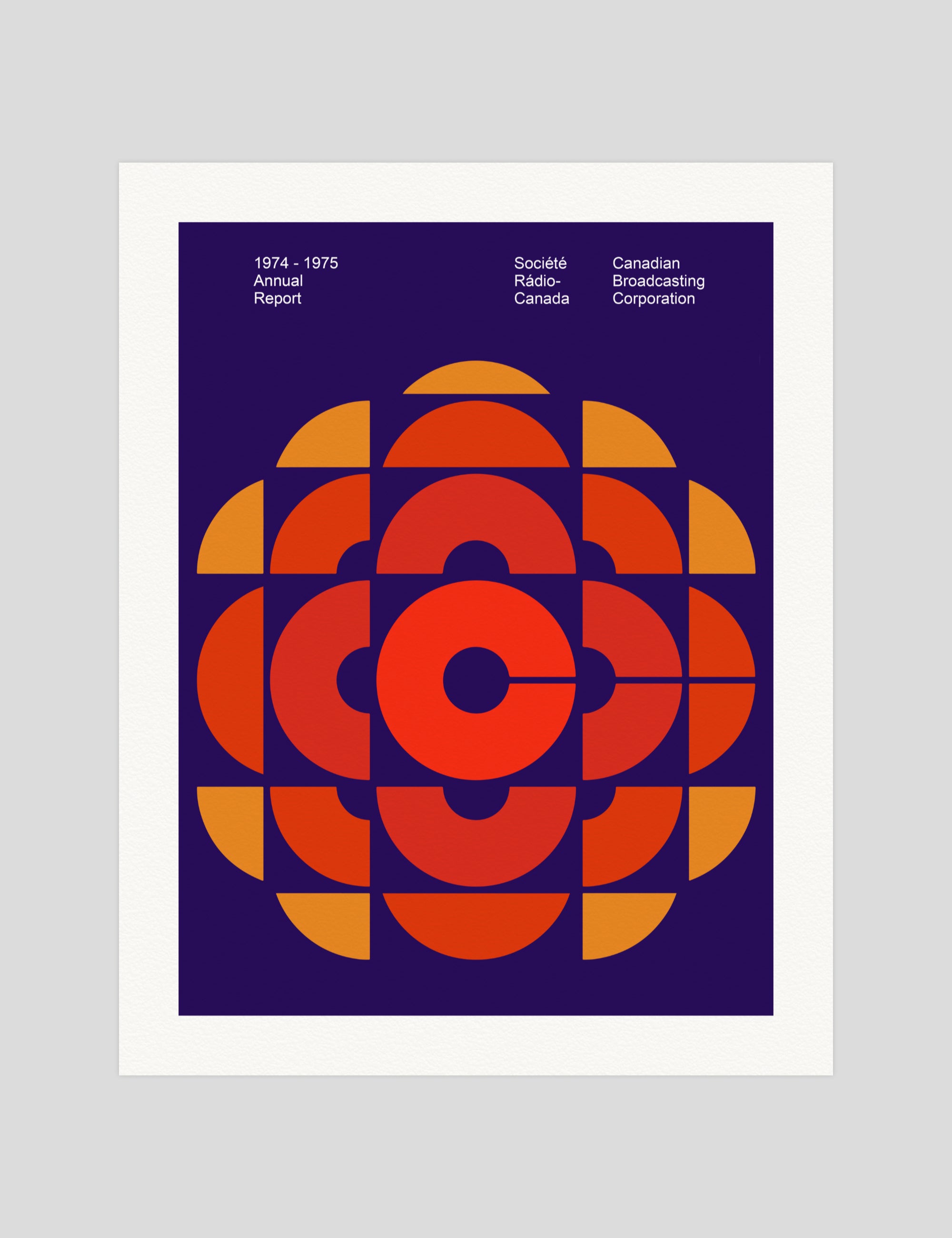 Société Radio Canada Art Print by Burton Kramer | Pop Motif