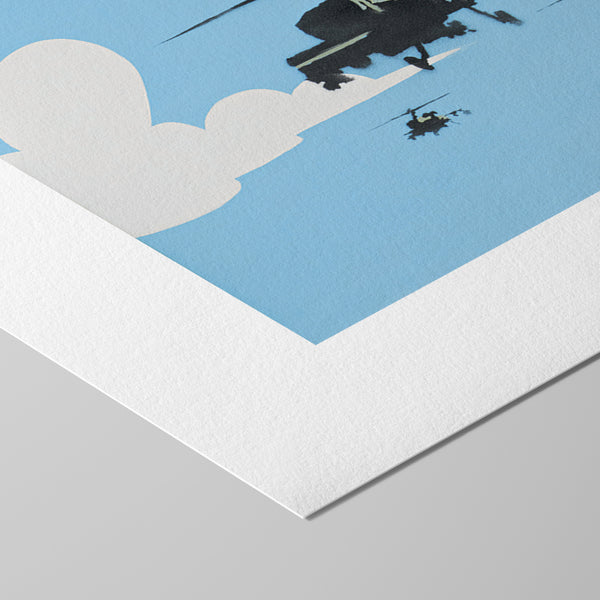 Happy Choppers by Banksy Art Print | Pop Motif