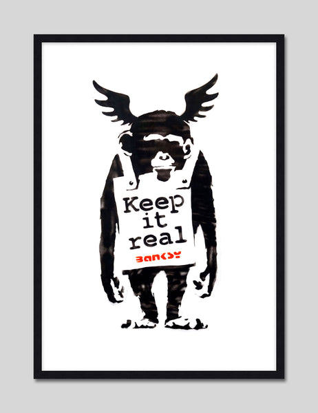 洋書 BANKSY KEEP IT REAL Now on ARTAuction.online: Banksy - Keep It Real