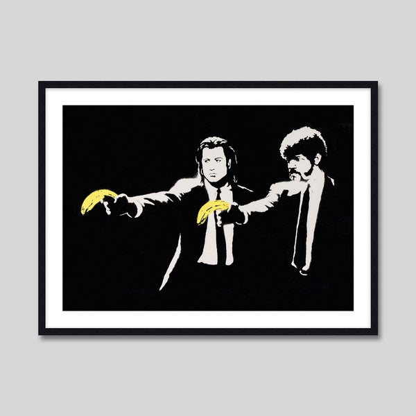 Pulp Fiction by Banksy Art Print | Pop Motif