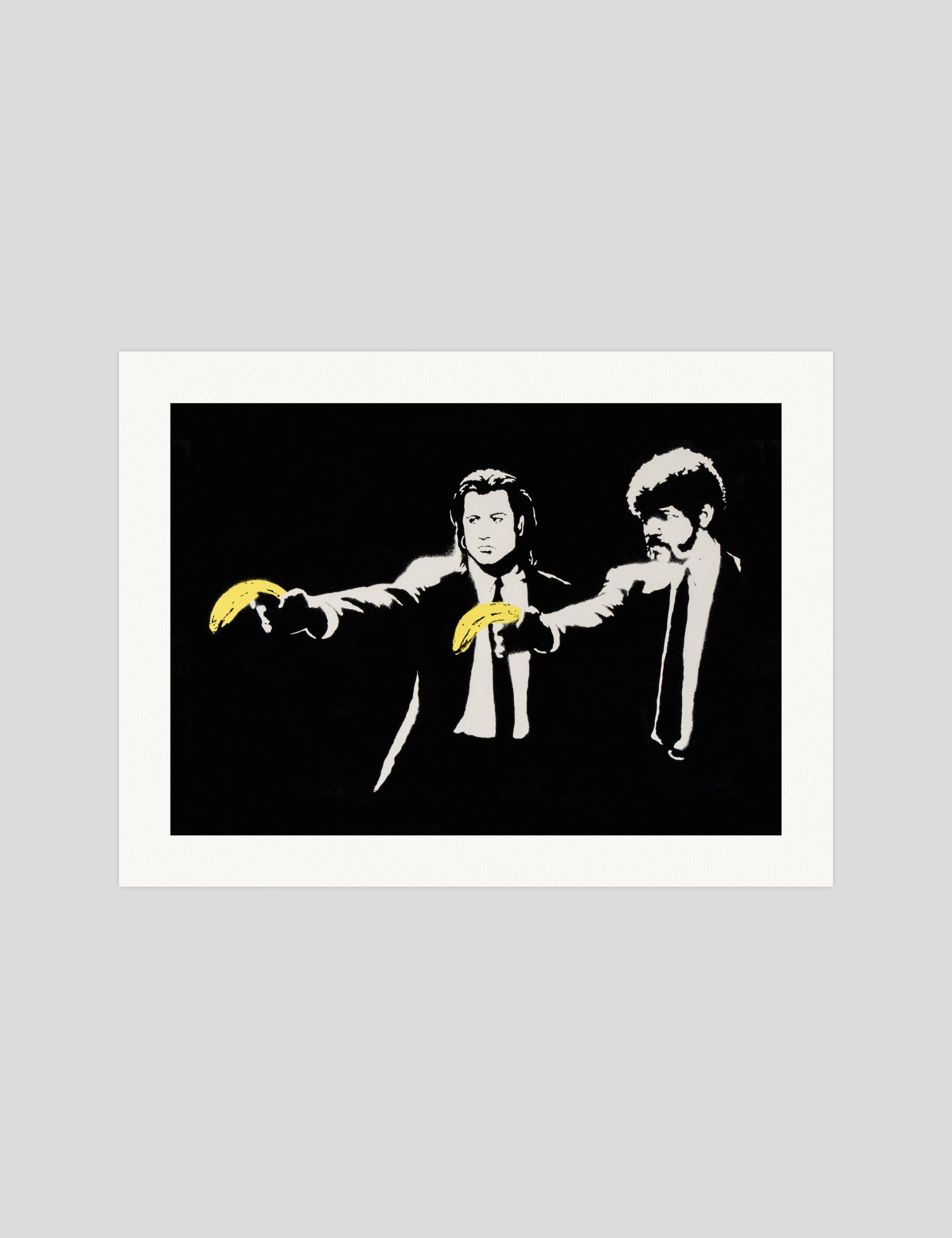 Pulp Fiction Art Print by Banksy | Pop Motif