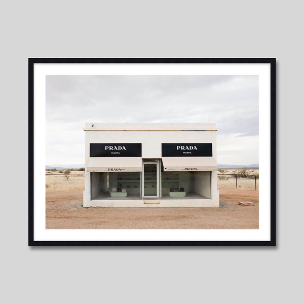 Prada Marfa Store Art Print | Pop Motif