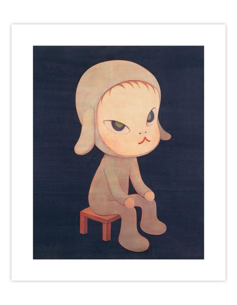 奈良美智 Yoshitomo Nara Sleepless Night 28CM Yoshitomo Nara 奈良美智| Sleepless Night (Sitting) 失眠夜（坐著