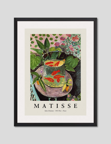 Henri Matisse 【gold fish】　高精細刷特別額装品 Henri Matisse 【gold fish】 高精細刷特別額装品 アンリ