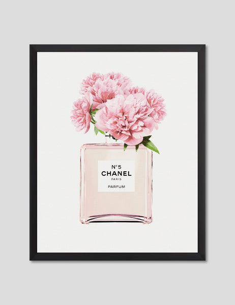 Chanel Bloom Art Print Pop Motif