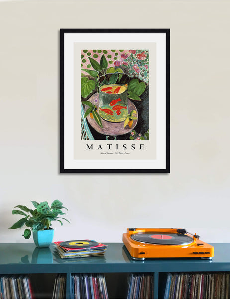 Goldfish by Henri Matisse Art Print Exhibition Poster | Pop Motif