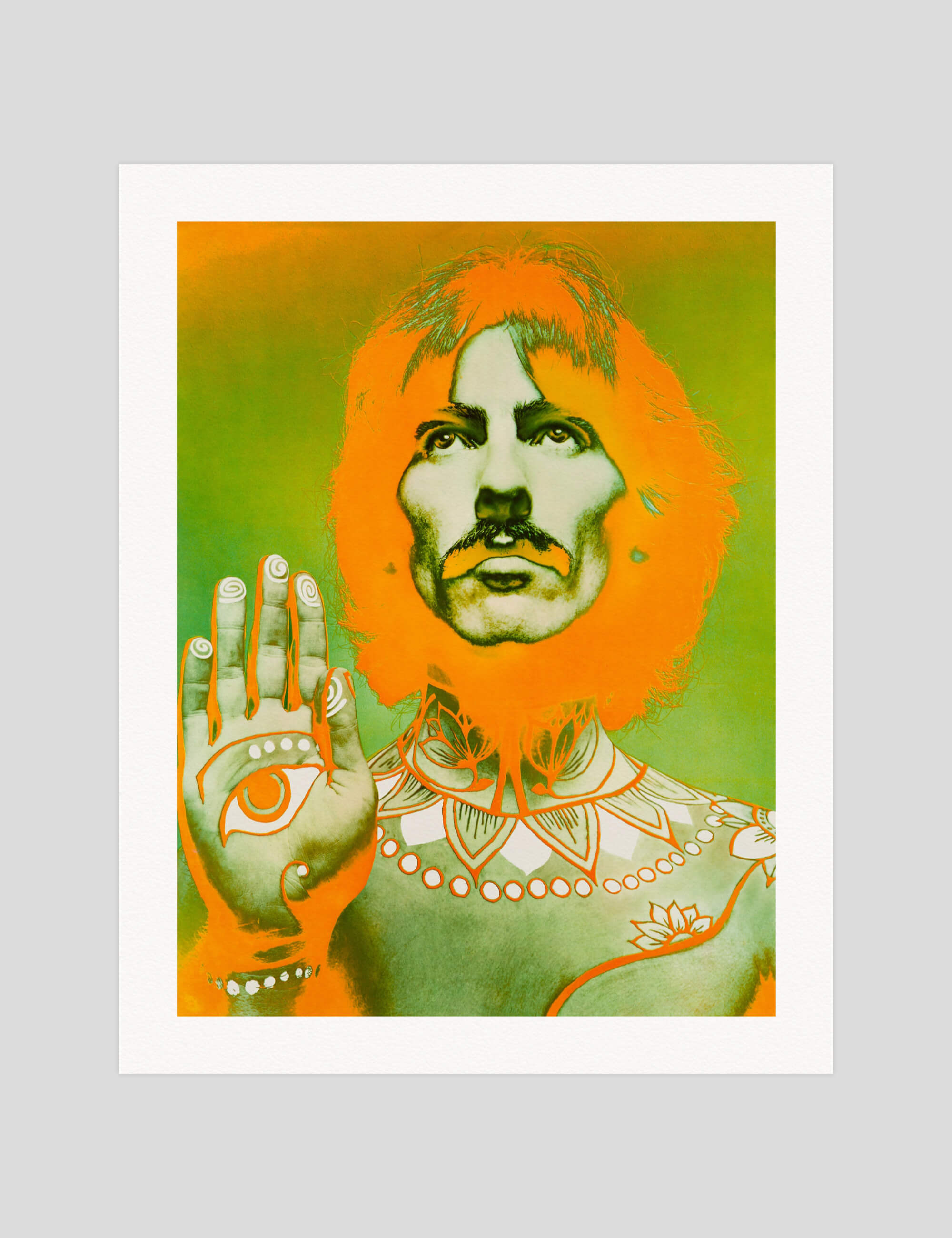George Harrison Art Print by Richard Avedon | Pop Motif