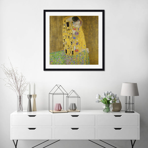 The Kiss Gustav Klimt PopSockets PopWallet For MagSafe