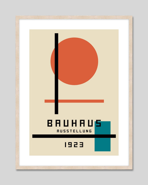 Bauhaus Exhibition 1923 Poster by Restored Vintage Shop - Fine Art America