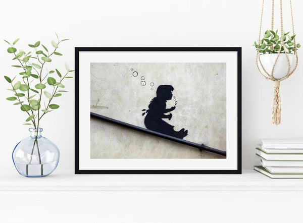 Banksy Bubble Girl | Poster