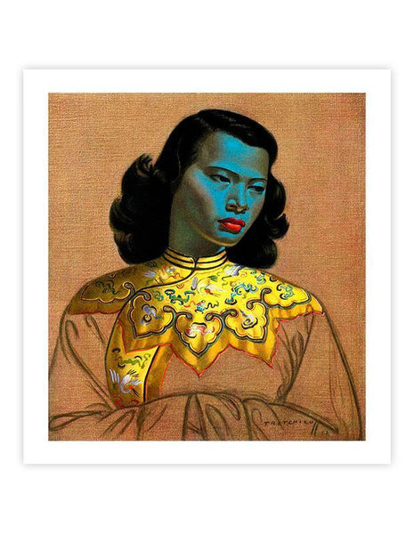 Chinese Girl Art Print by Tretchikoff | Shop Online | Pop Motif