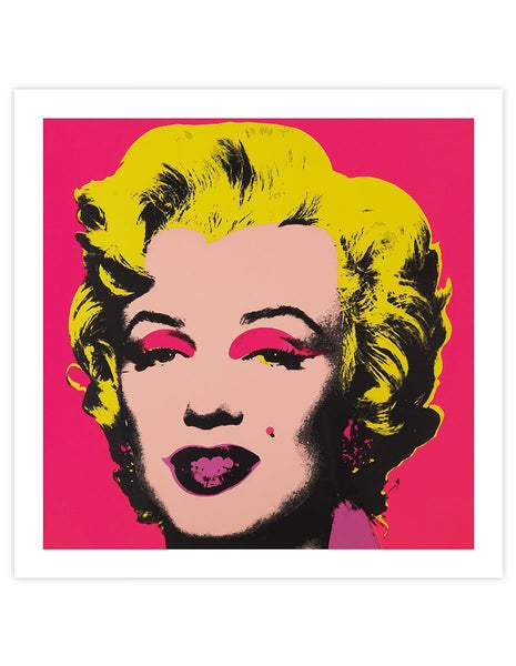 Marilyn Monroe (Pink) by Andy Warhol Art Print | Pop Motif