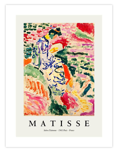 Matisse La Japonaise Exhibition Poster Art Print | Pop Motif