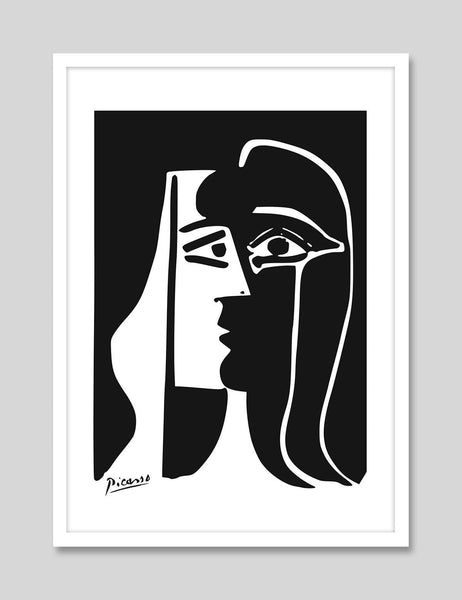 Pablo Picasso (Sticker Art Shapes)