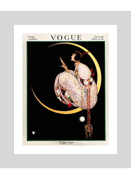 ビンテージ　VOGUE MOON スカーフ　アート　絵画　シルク100% レトロ ビンテージ VOGUE MOON スカーフ アート 絵画 シルク100% レトロ