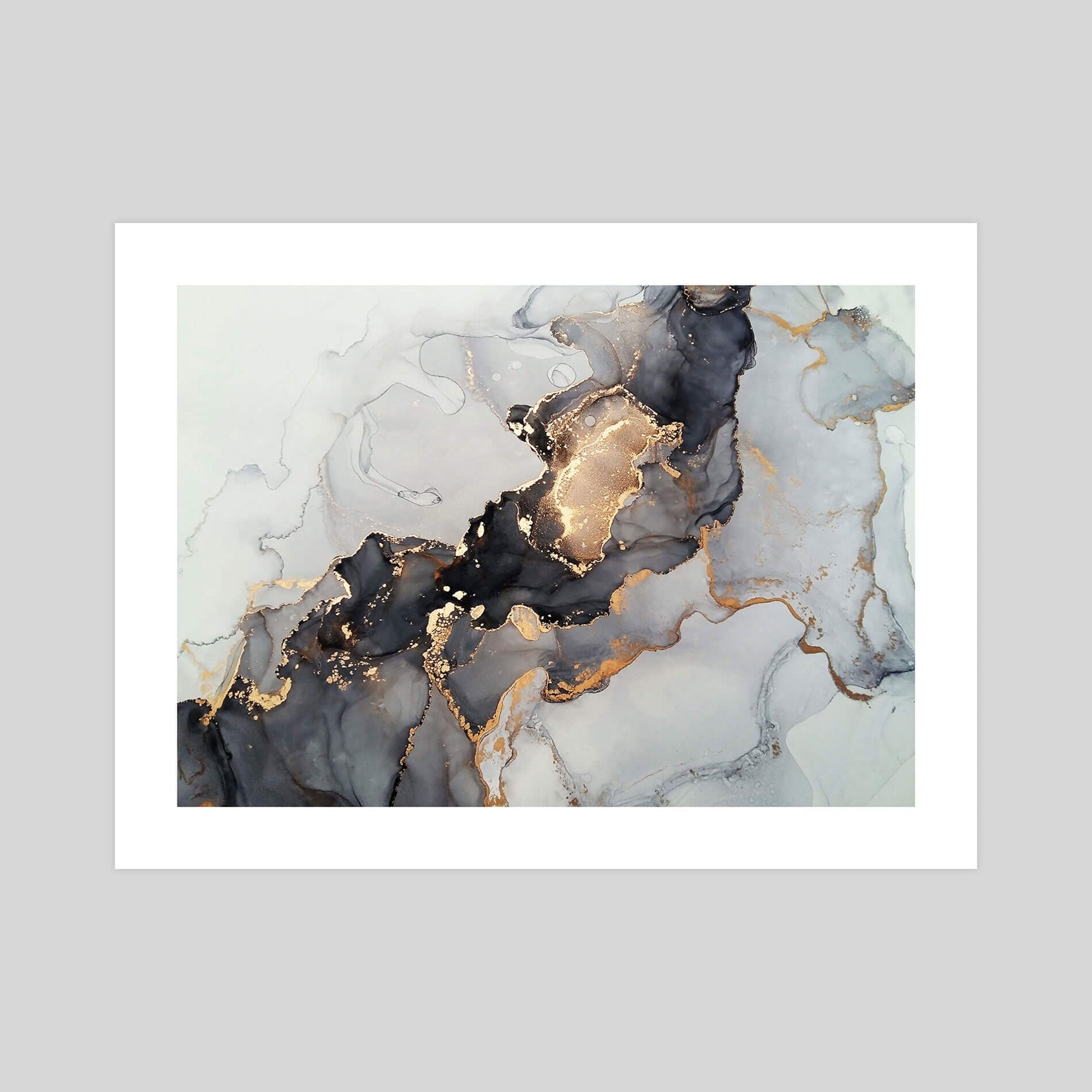 Abstract Luxe Art Print