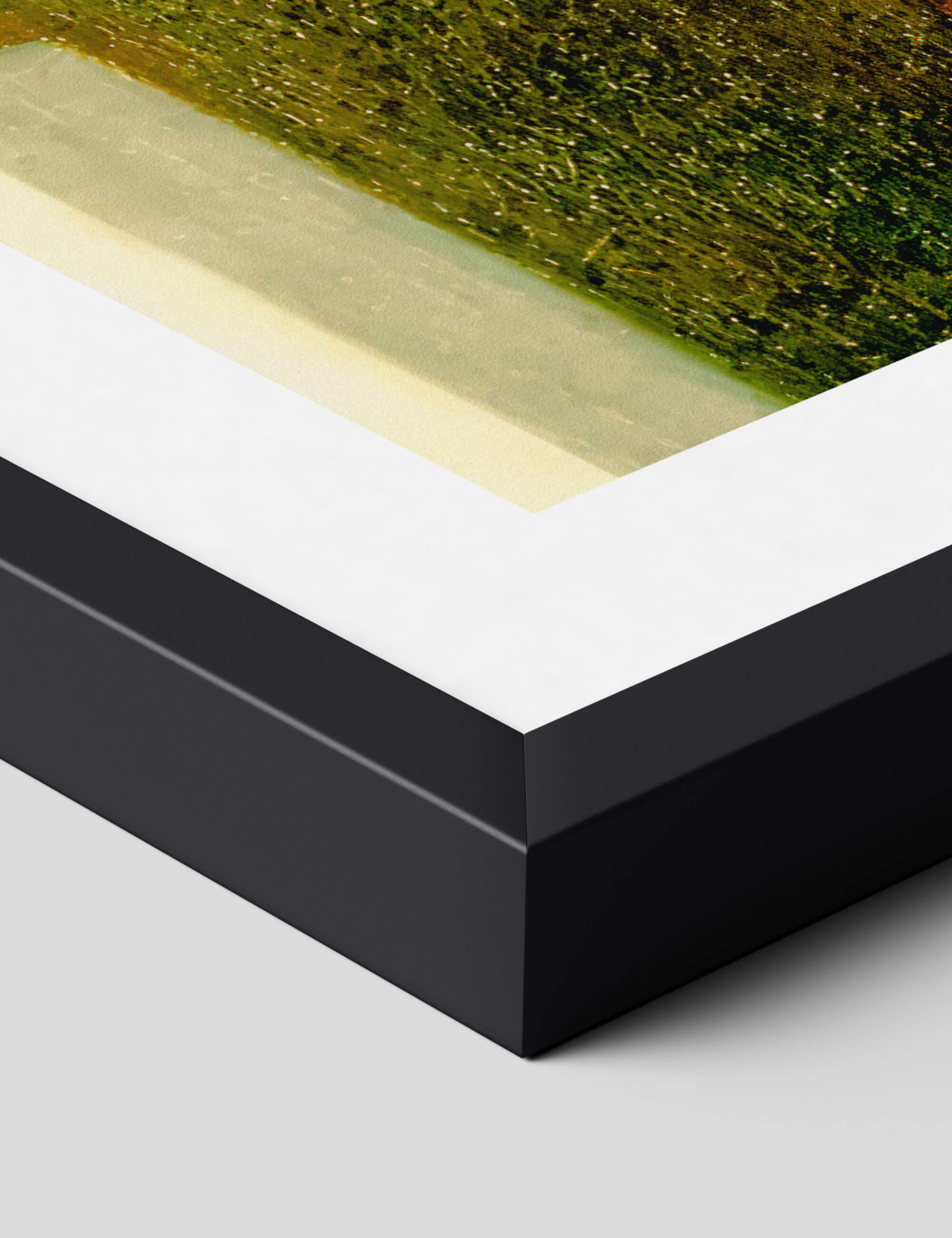 Aperol Rendez Vous by Lorenzo Mattotti Art Print in Black Frame