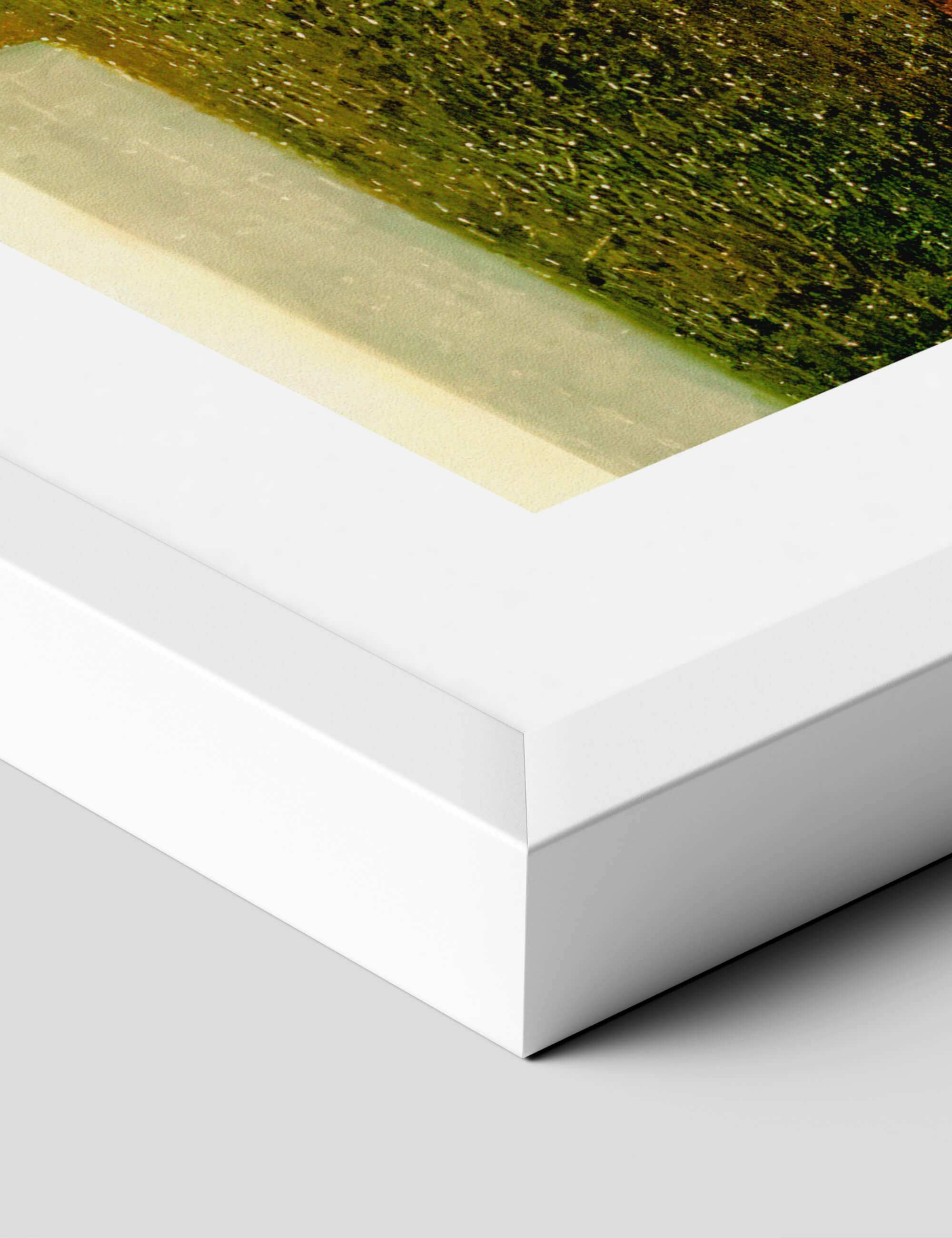 Aperol Rendez Vous by Lorenzo Mattotti Art Print in White Frame