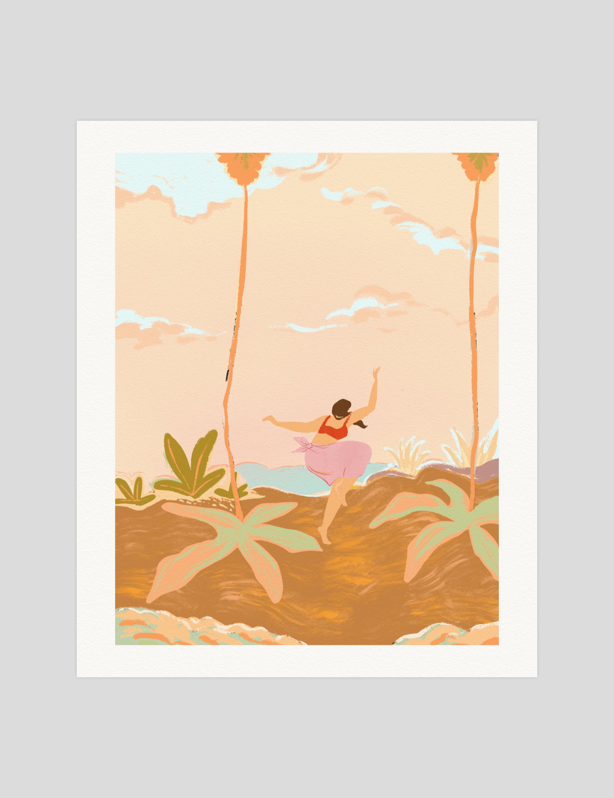 Arty Guava The Great Escape gallery quality art print produced using 100% cotton rag textured art paper and pigment based archival inks in New Zealand.