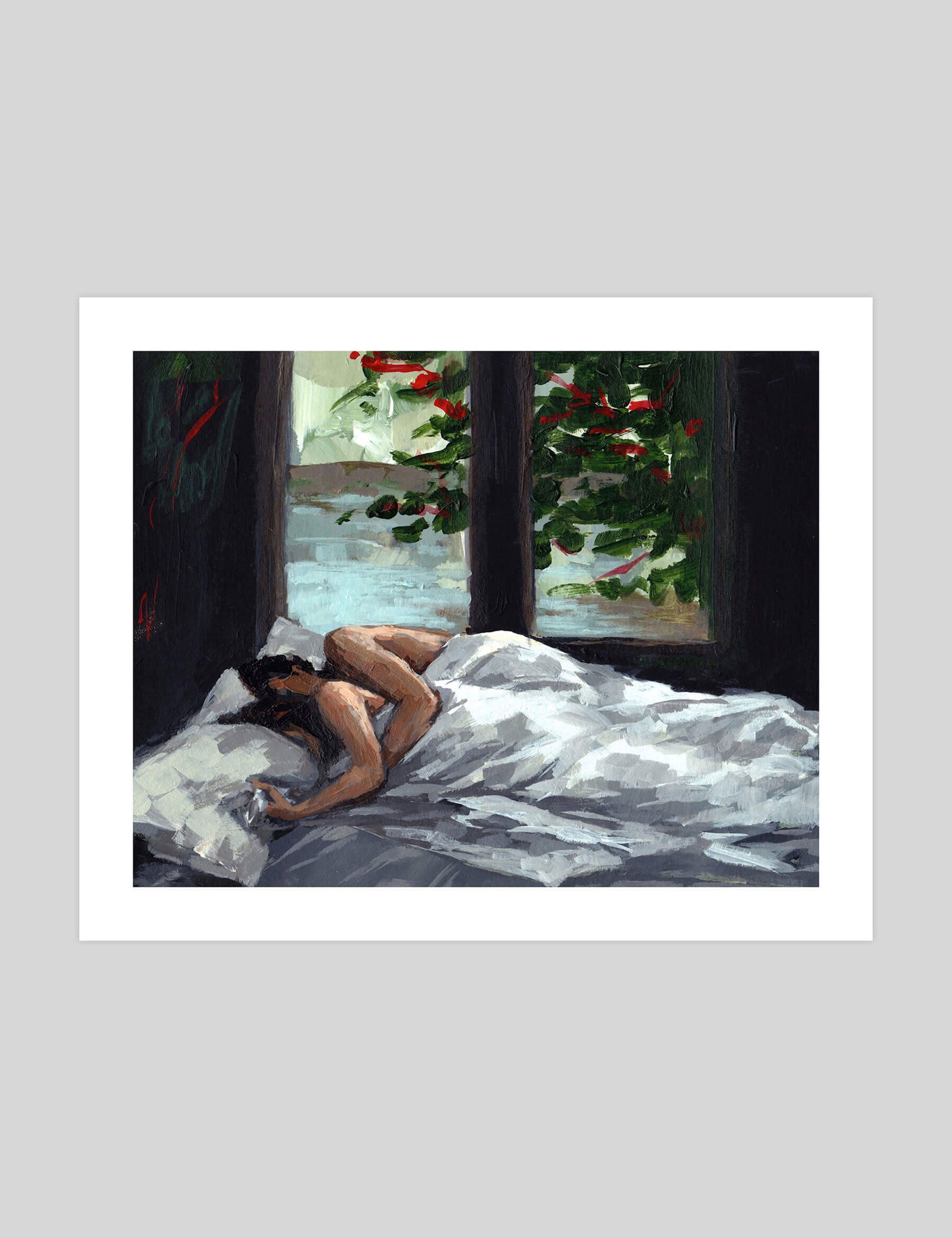 Asleep by Clare Elsaesser Art Print