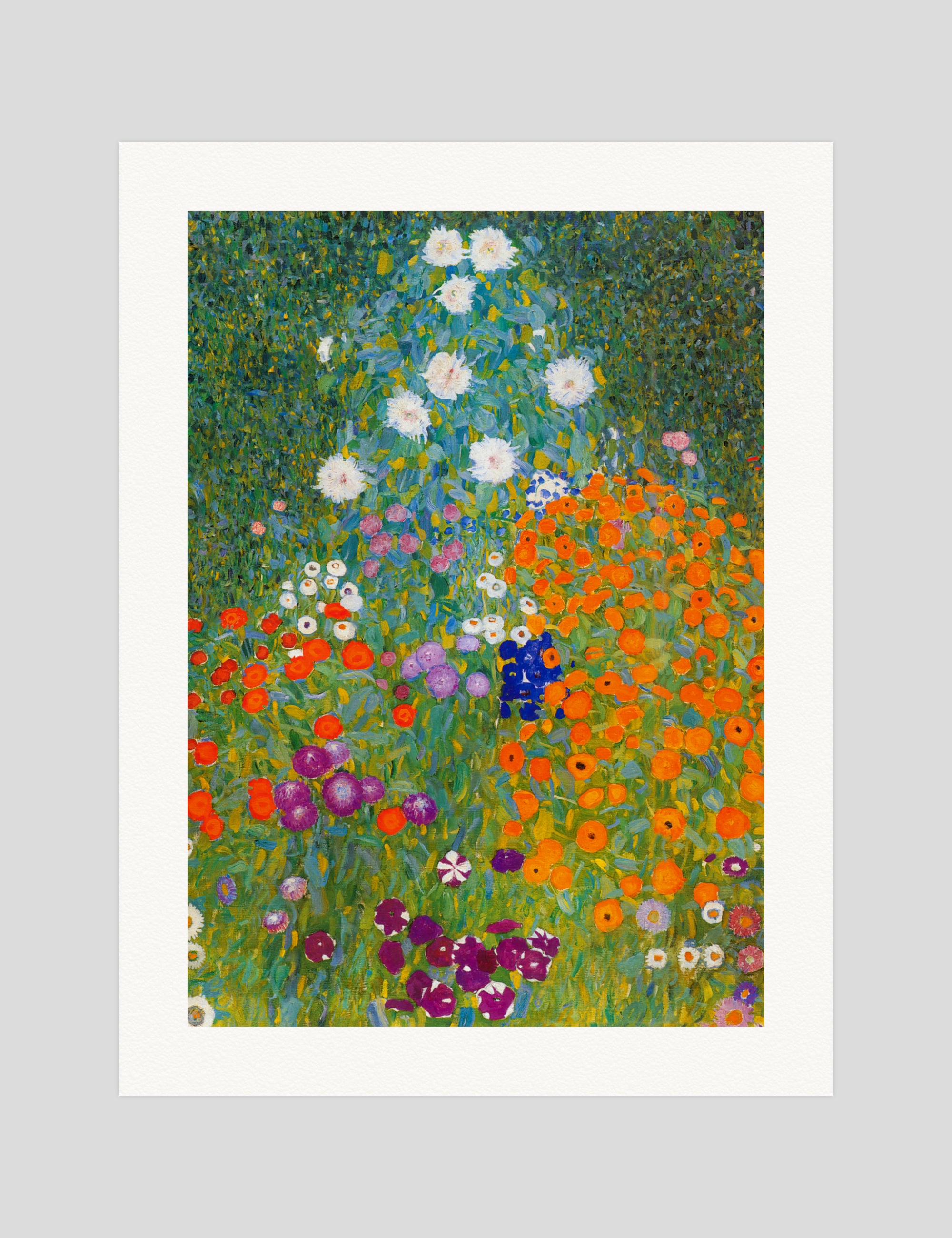 Bauerngarten gallery quality art print produced using 100% cotton rag textured art paper and pigment based archival inks in New Zealand.