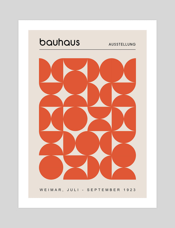 Bauhaus Ausstellung 1923 Circles Art Print store