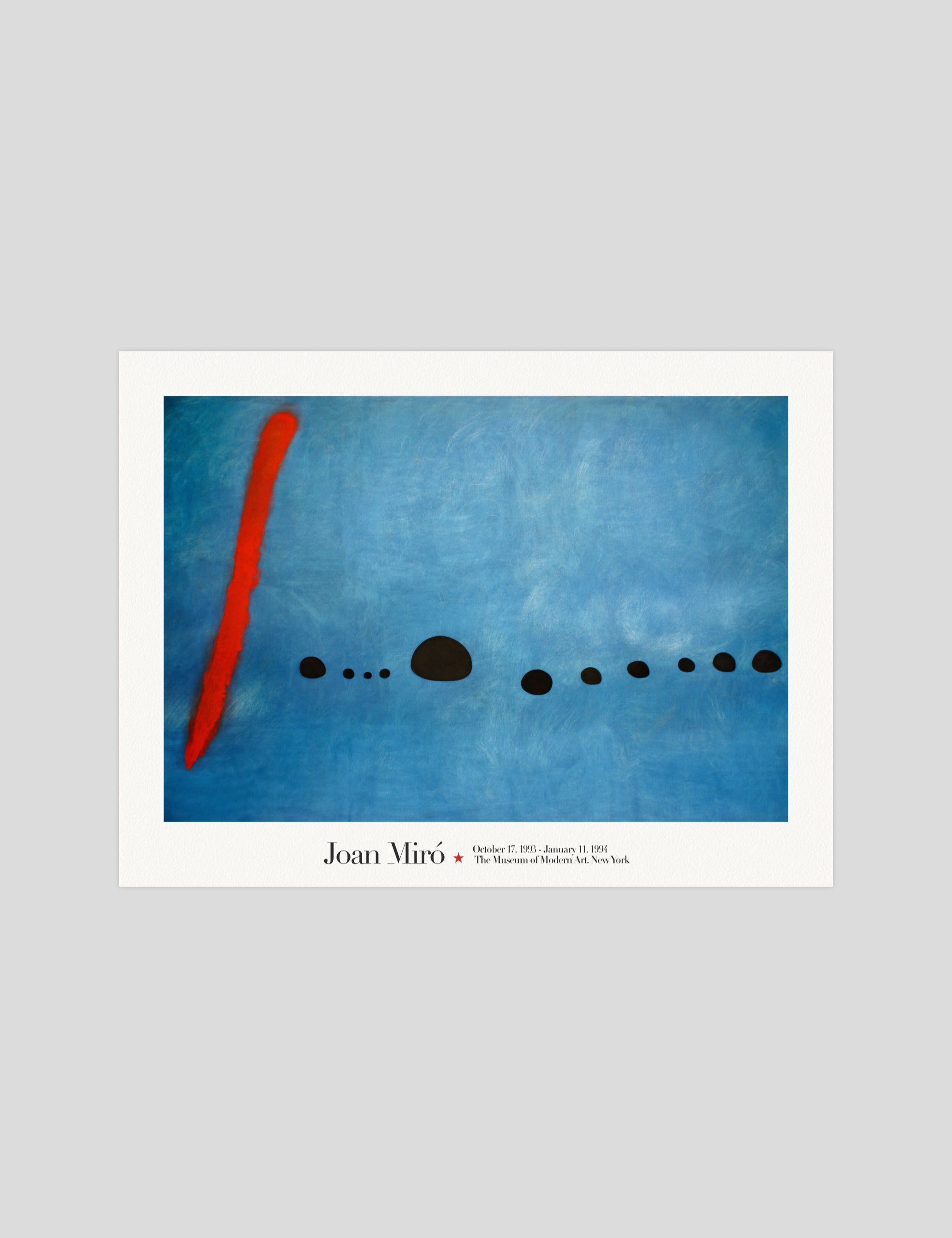 Bleu II (White Border)