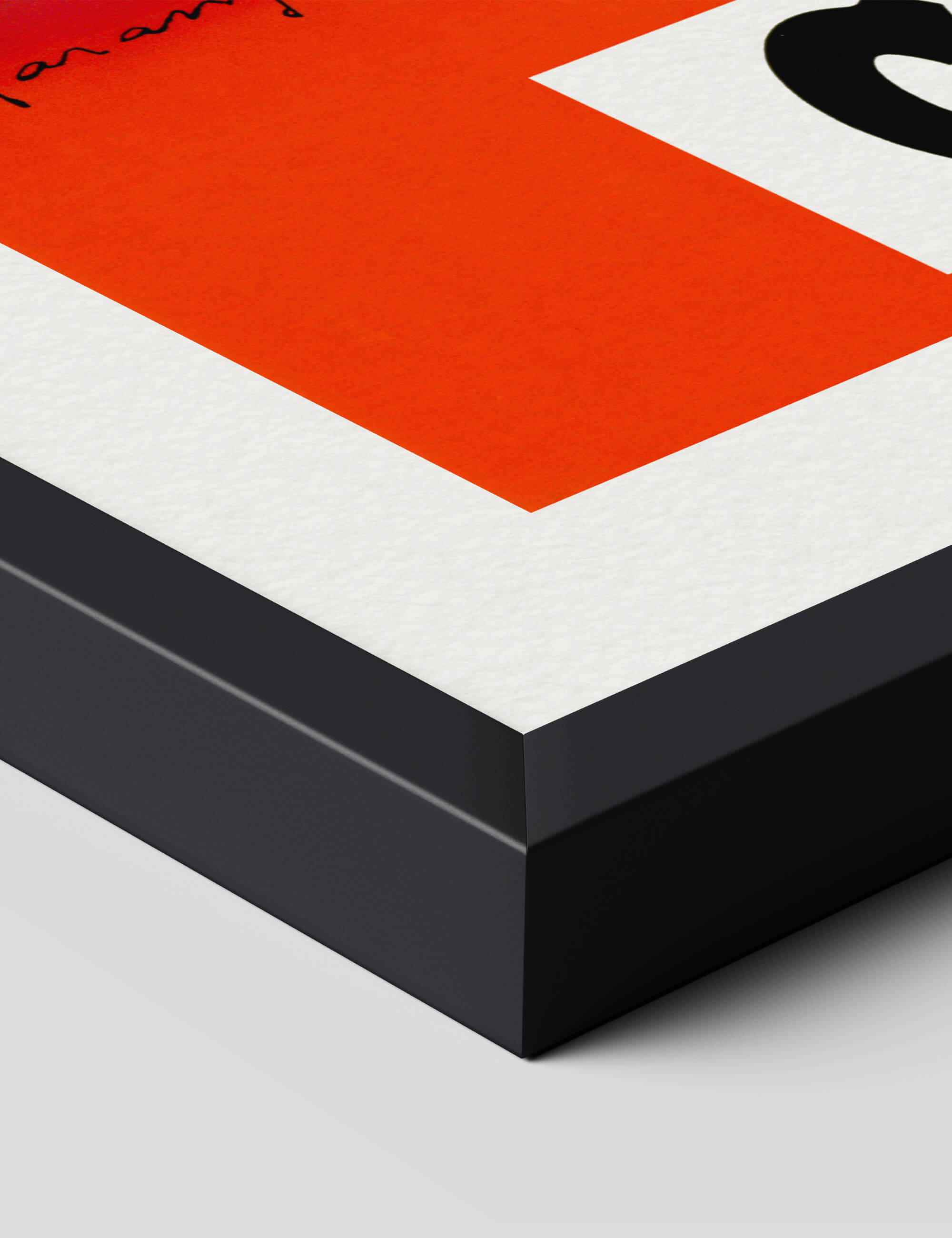 Campari E Sempre Giovane by Franz Marangolo Art Print in Black Frame