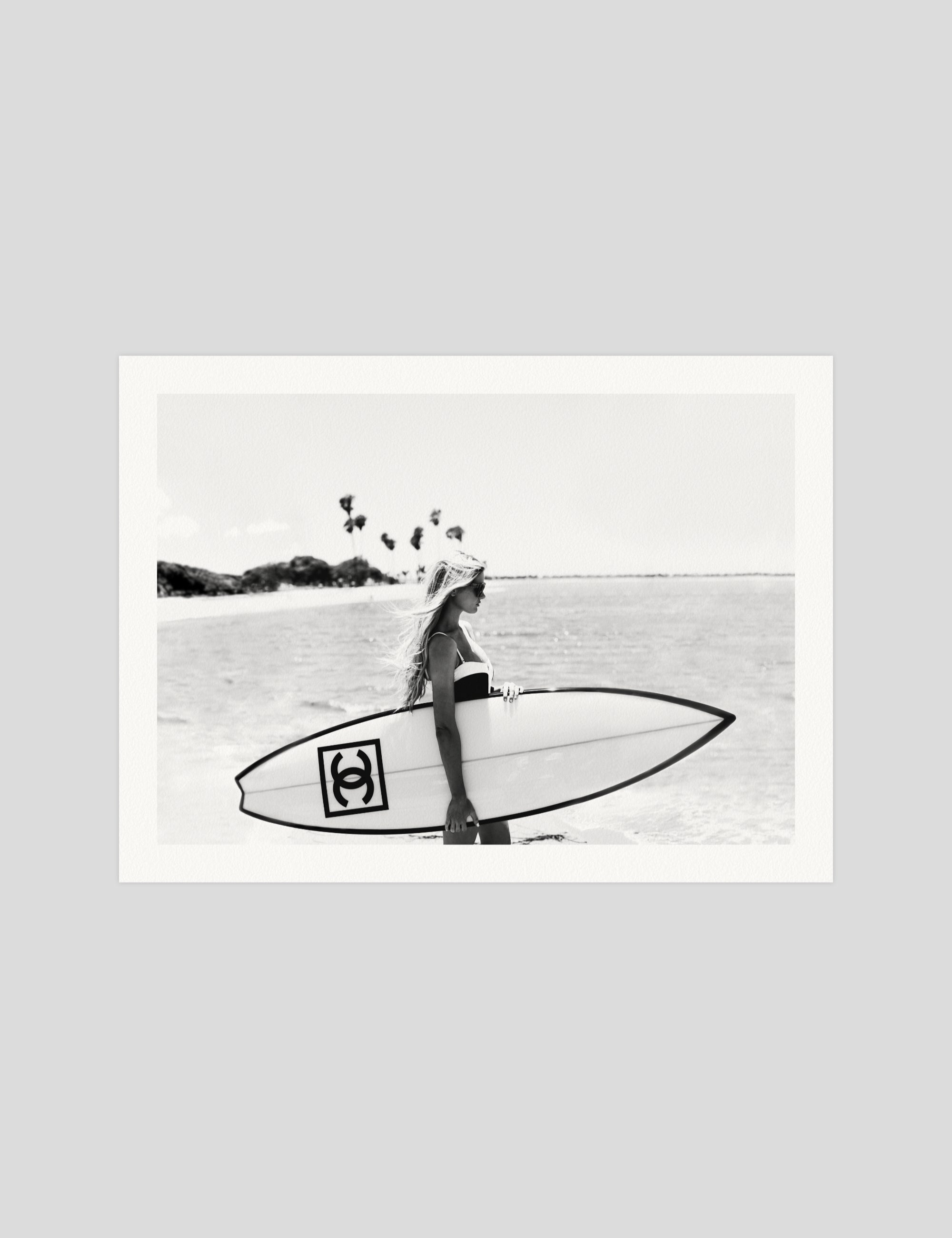 Chanel Surfer Art Print | Pop Motif