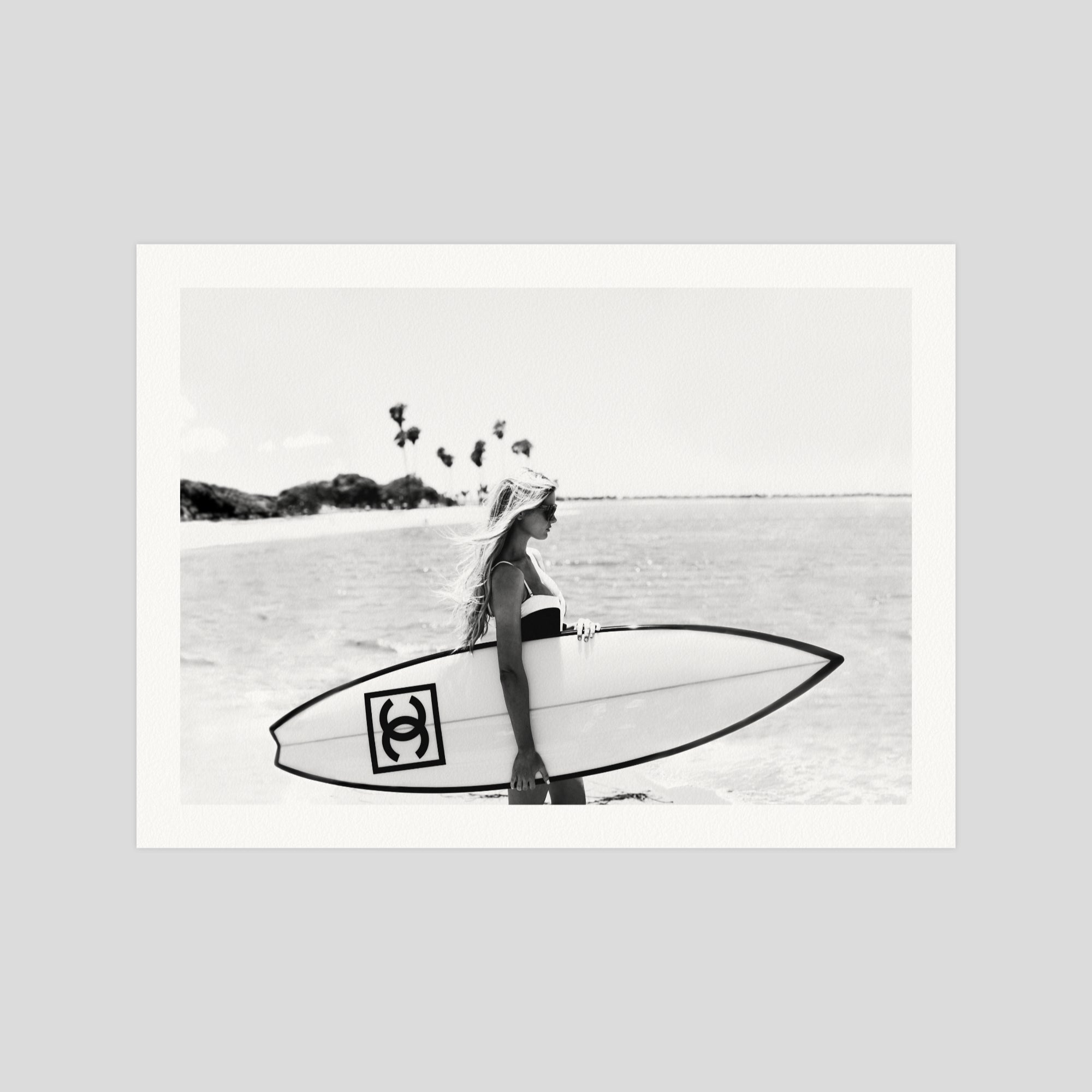 Chanel Surfer Art Print