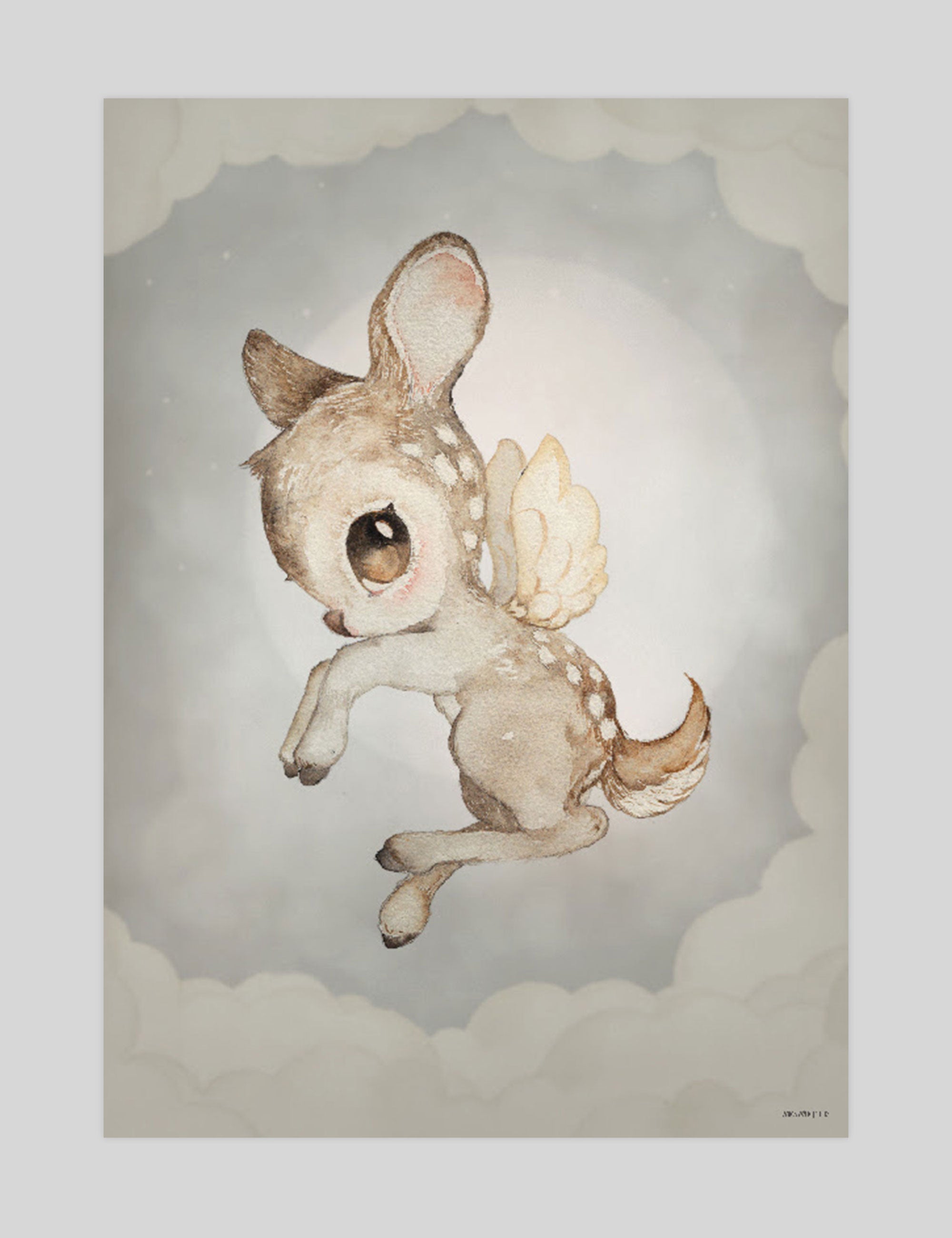 Dear Kid by Mrs Mighetto Art Print