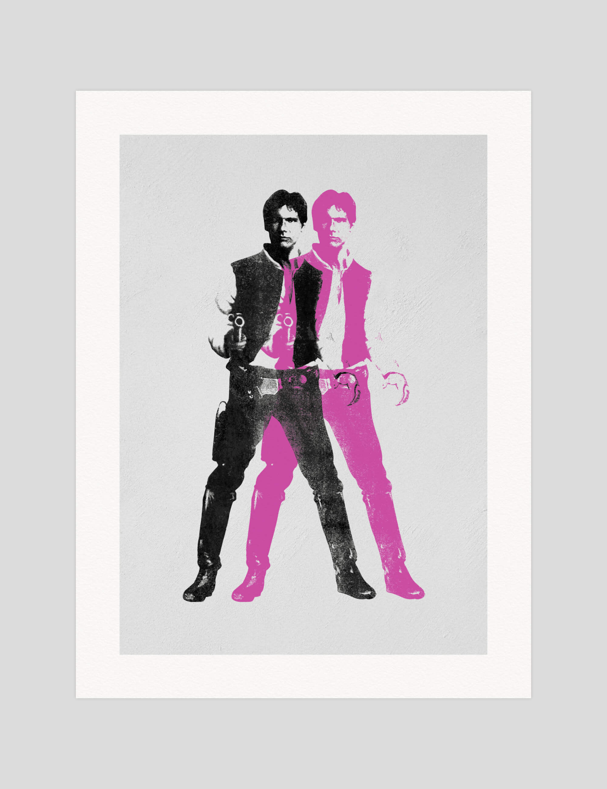 Double Han Solo Shocking Pink