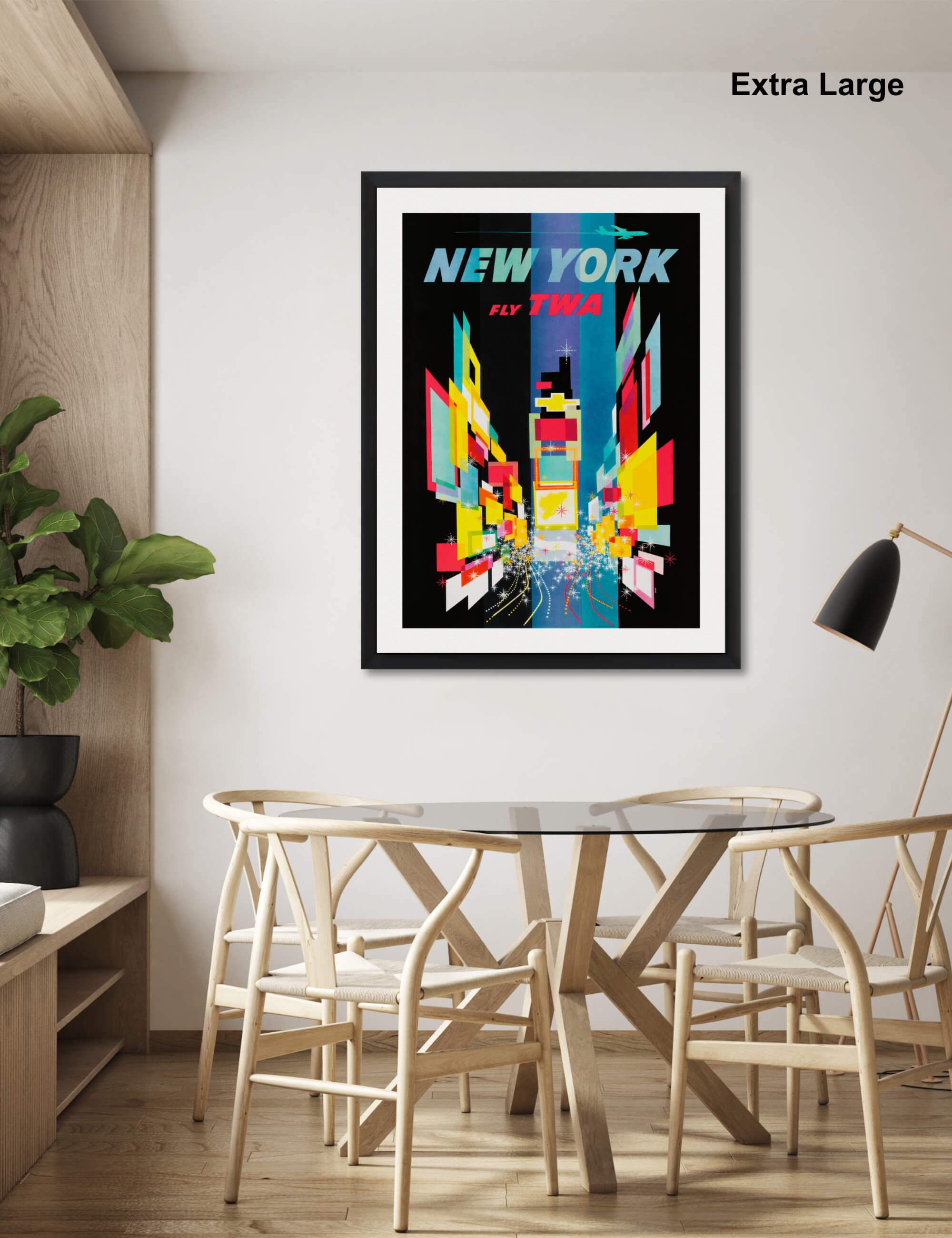 New York TWA Art Print by David Klein | Pop Motif
