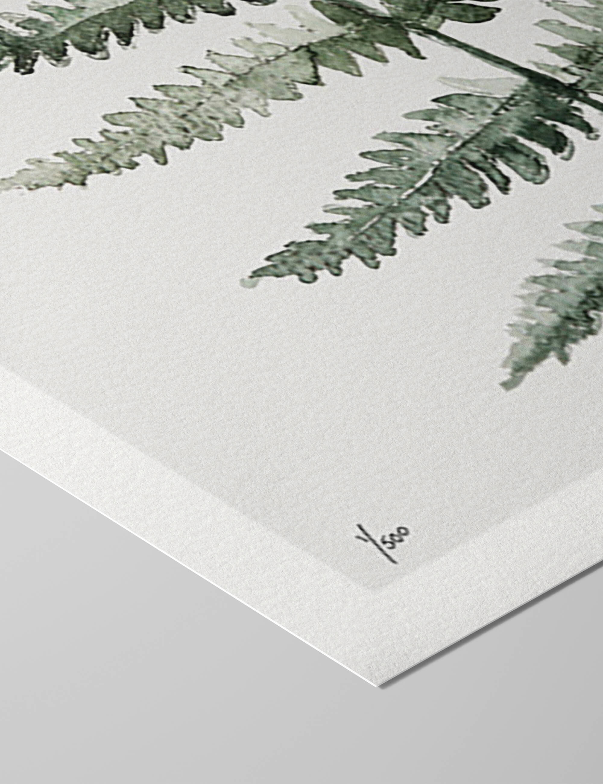 Fern by My Deer Art Print