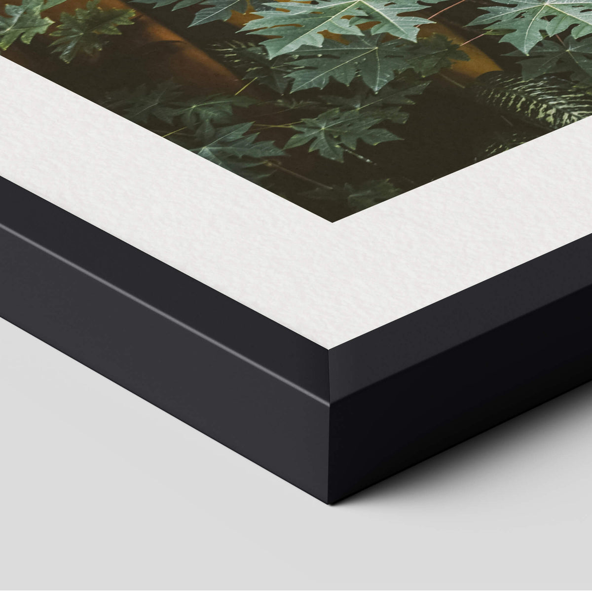 Surfboards in Hawaii Art Print in Black Frame