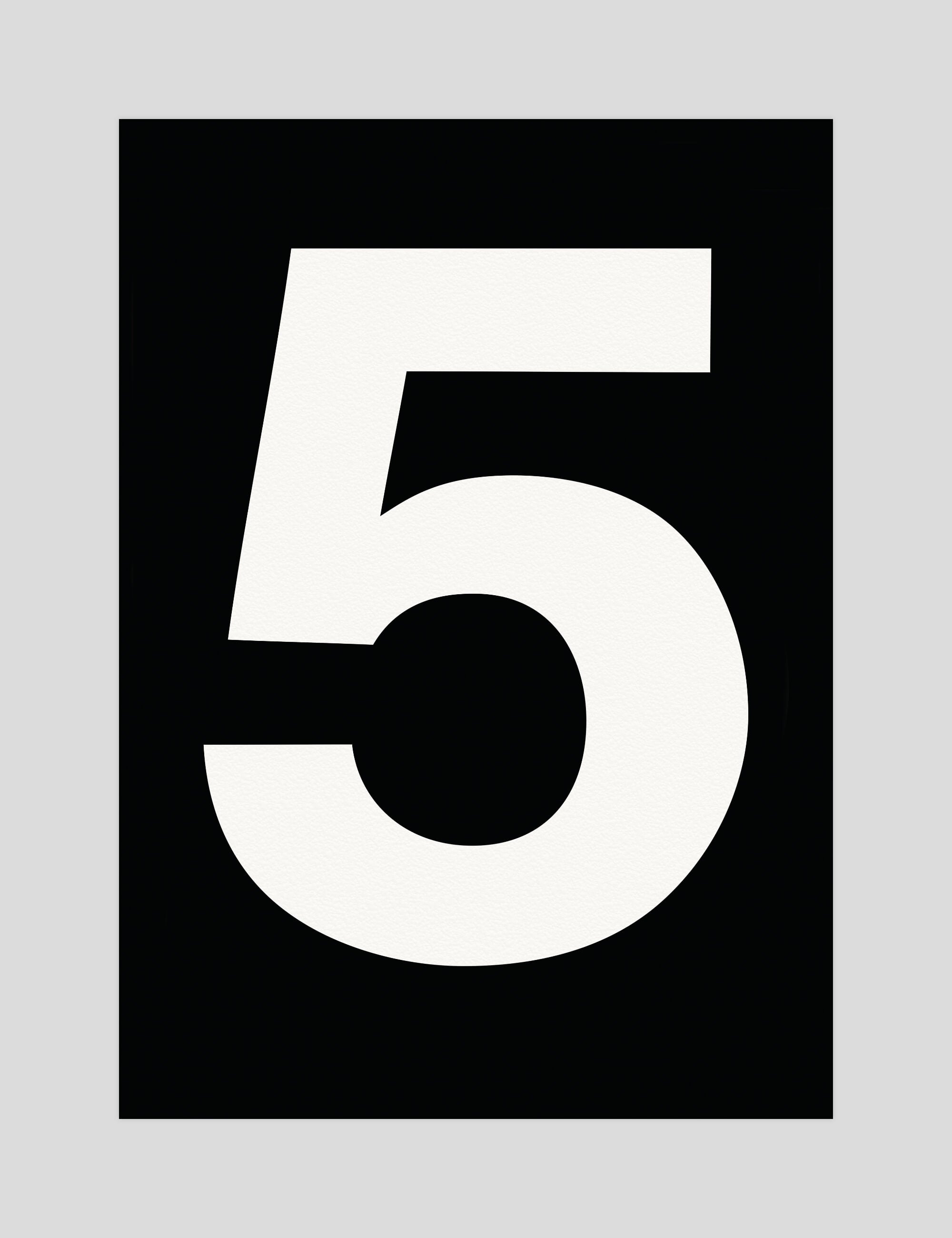 Helvetica Number 5
