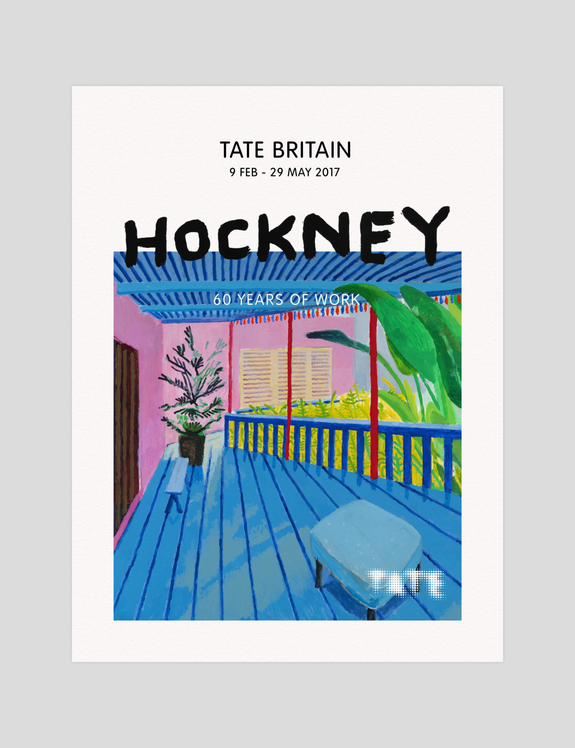 Hockney Tate Britain Blue Terrace