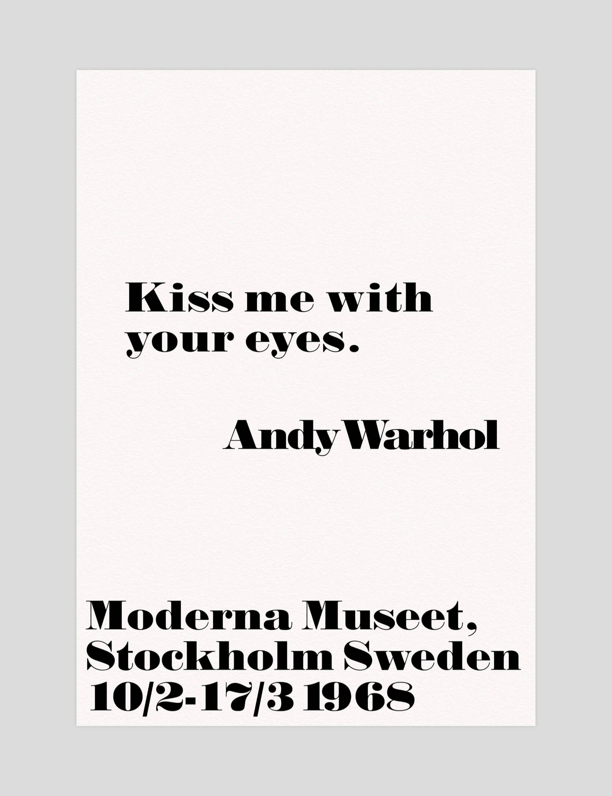 Kiss Me With Your Eyes