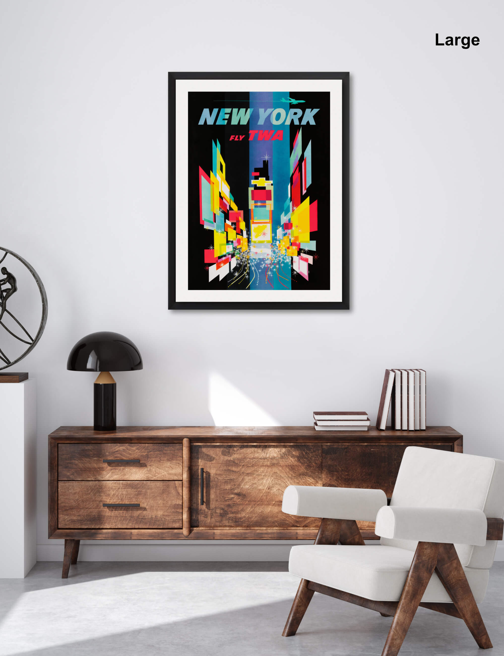 New York TWA Art Print by David Klein | Pop Motif