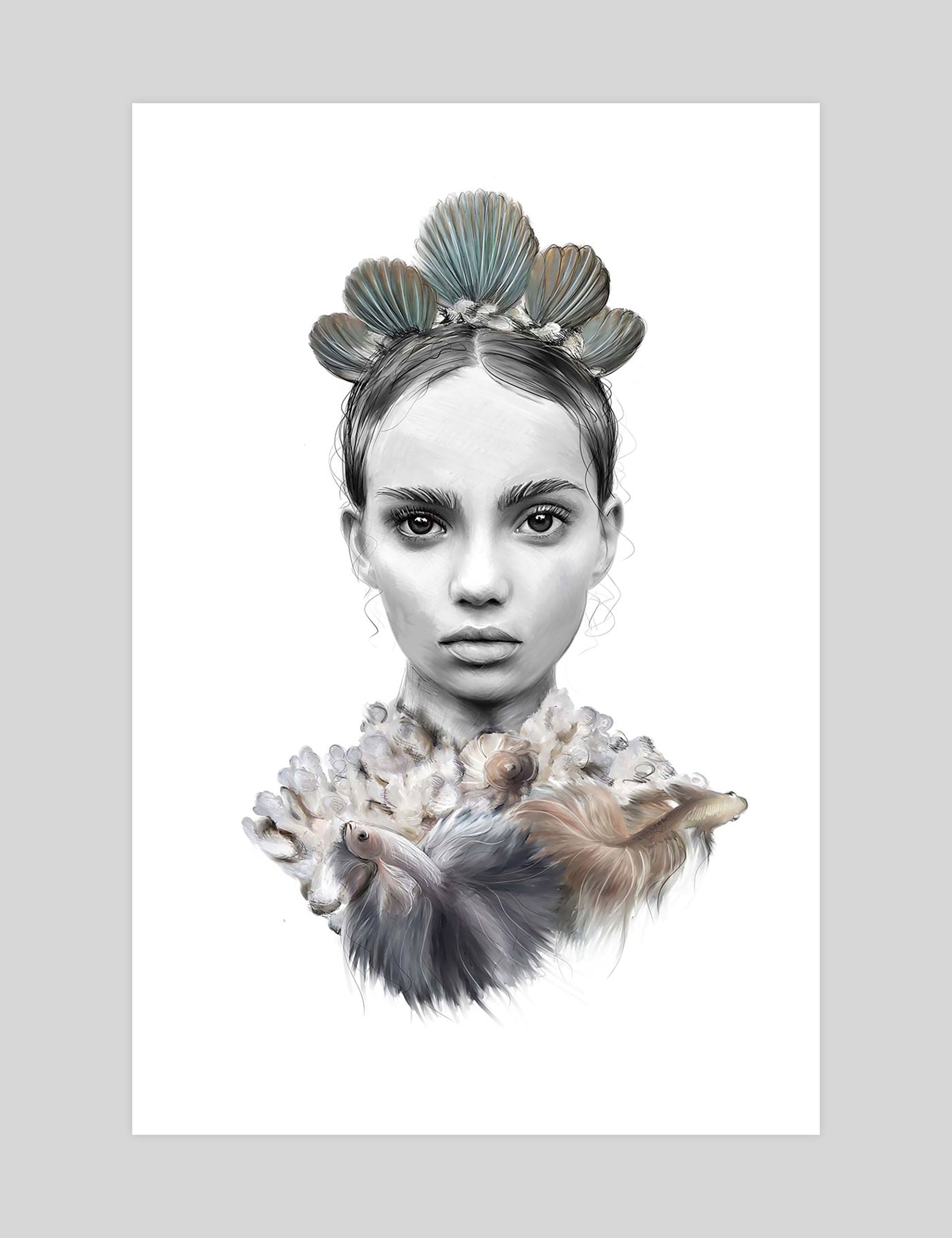 Marina by Linn Wold Art Print