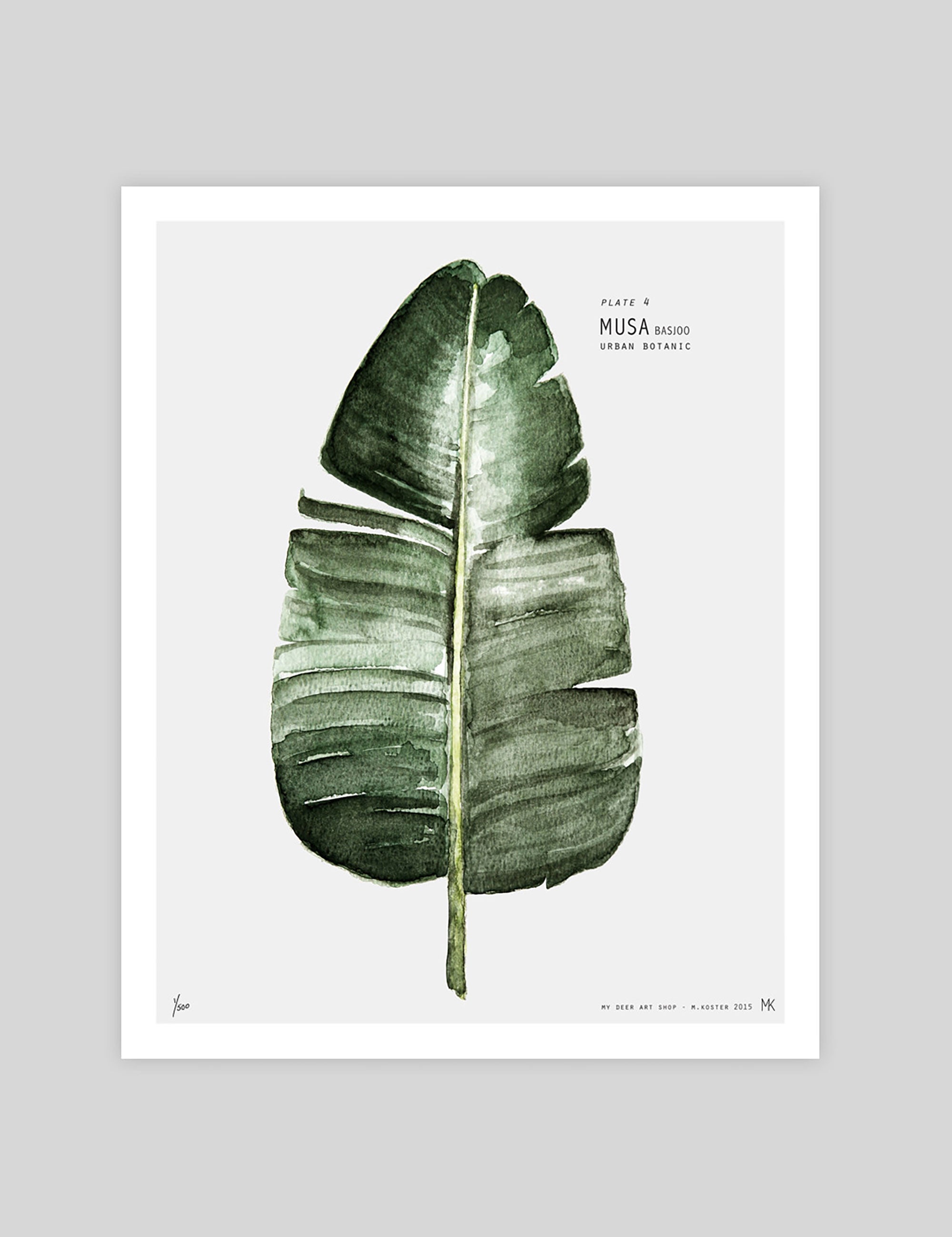 Musa by My Deer Art Print