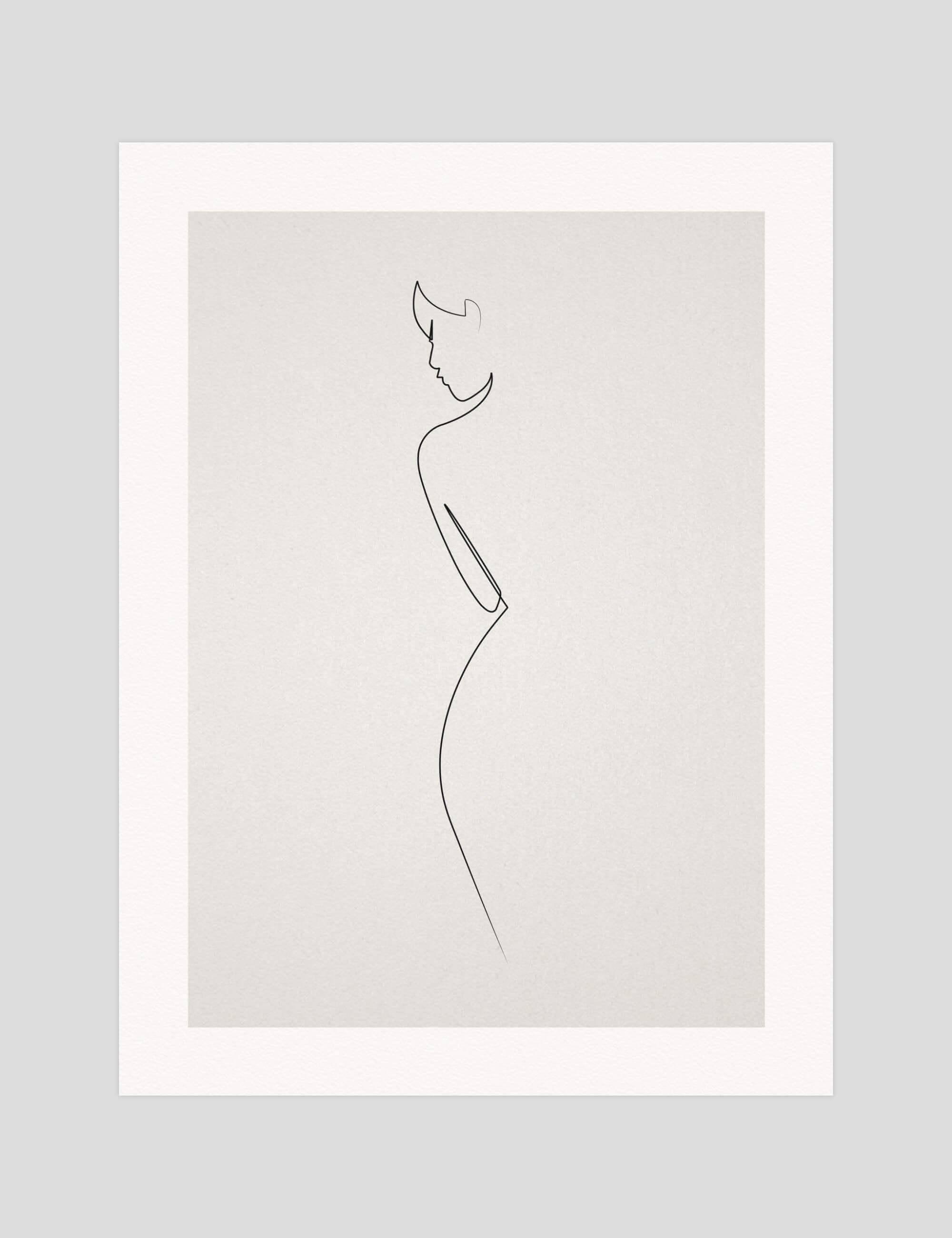 One Line Nude