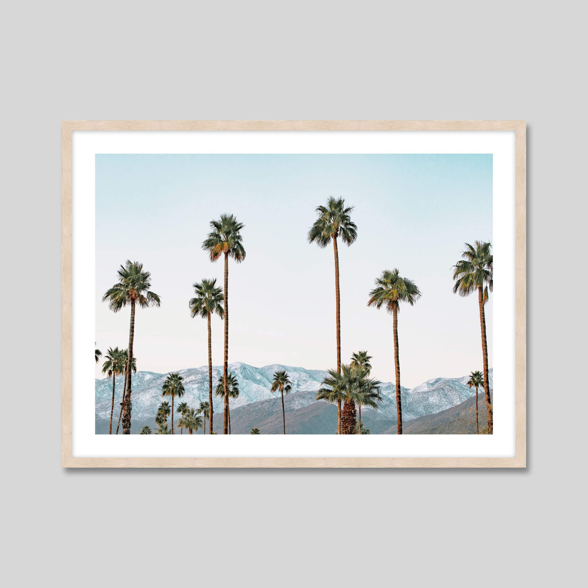 『A Tale of Palm Trees.*』シーグラスアート A Tale of Palm Trees.*』シーグラスアート