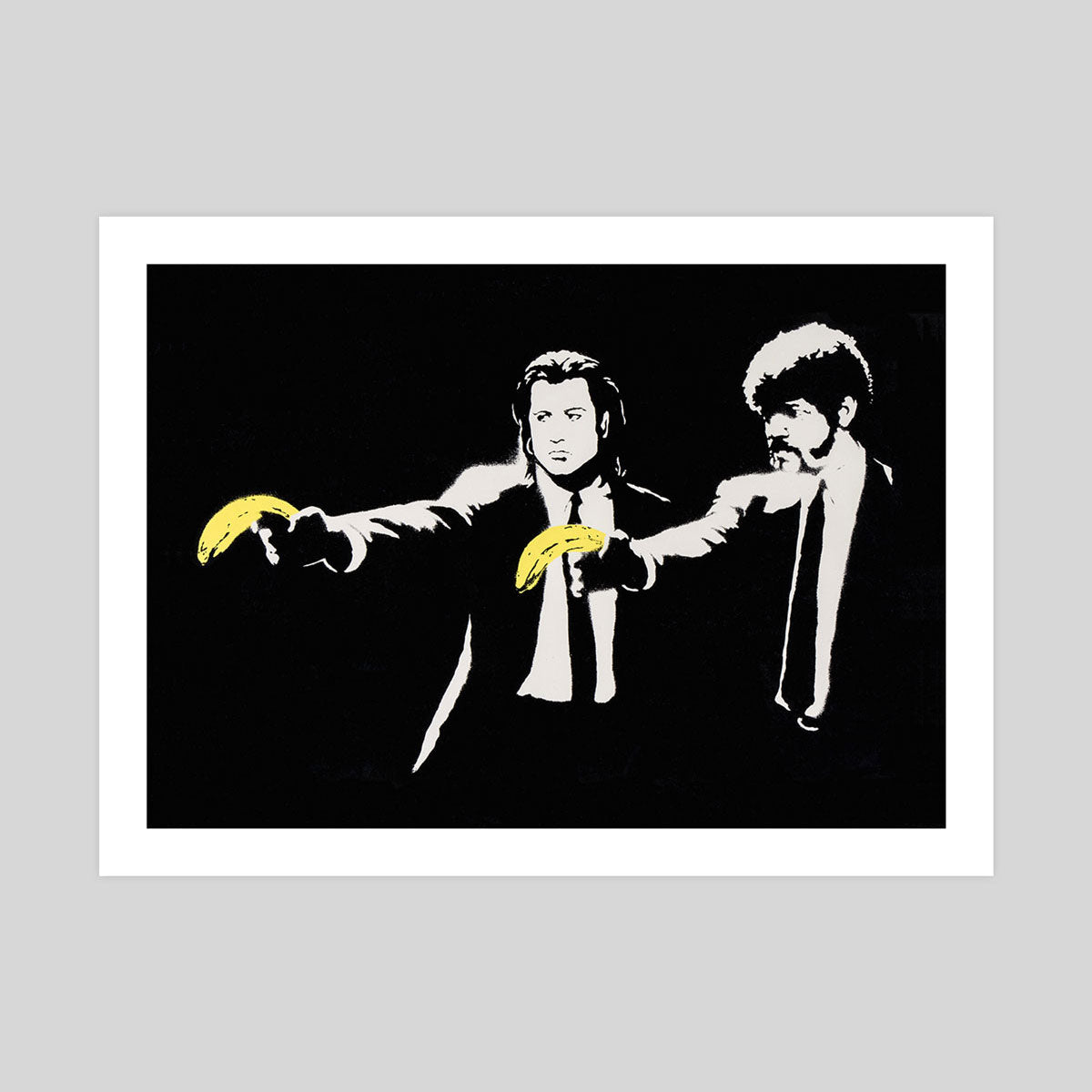 Peel Fiction by Banksy Art Print
