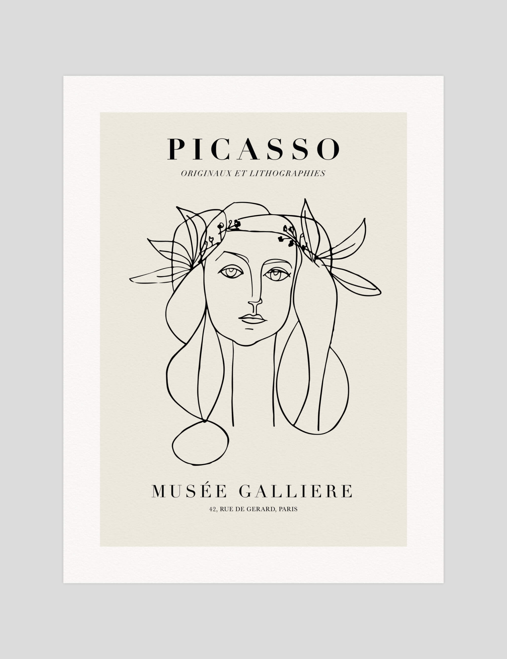 Musee Galliere Portrait Of Francoise Gilot