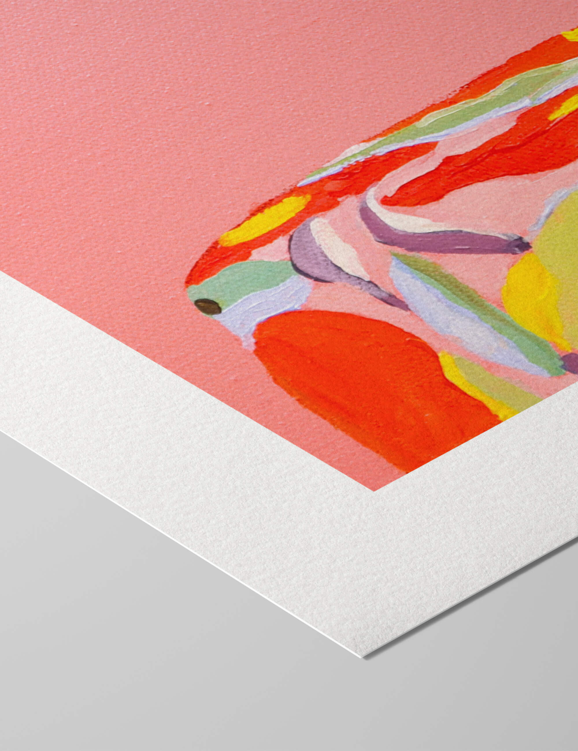 Pink Wattle Still Life by Julia Ockert Art Print