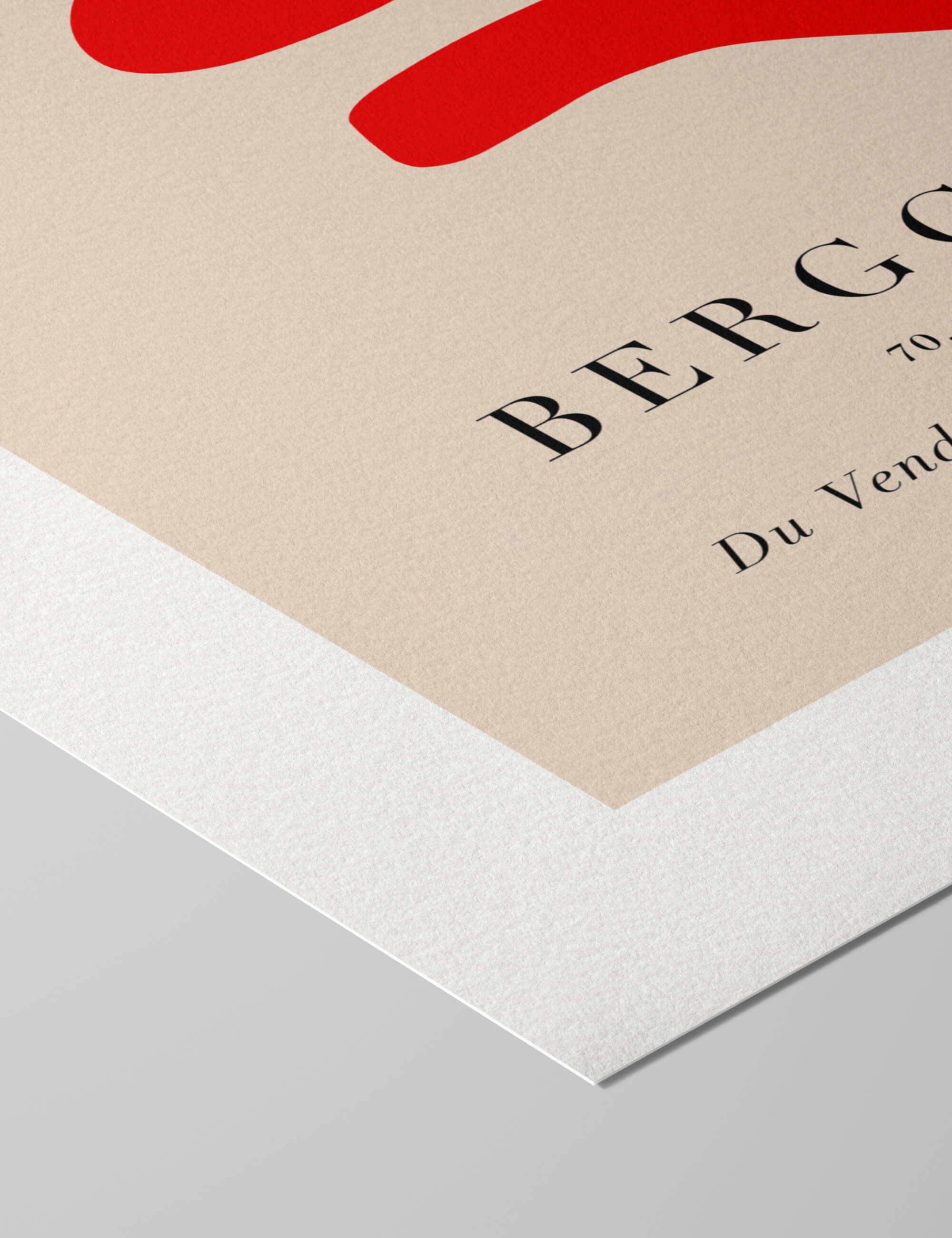 Red Coral Papiers Decoupes