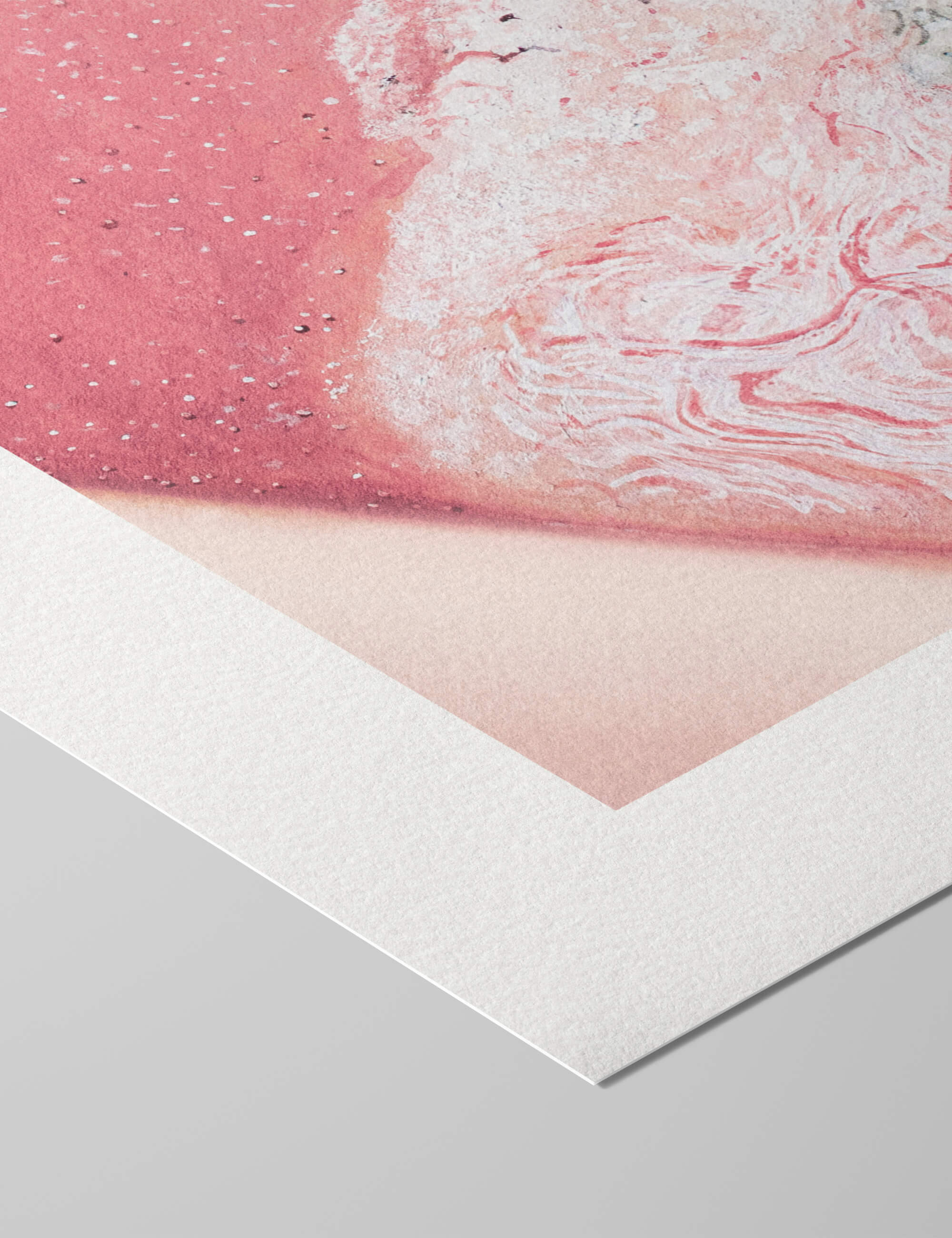 Retro Pink Bath by Julia Ockert Art Print