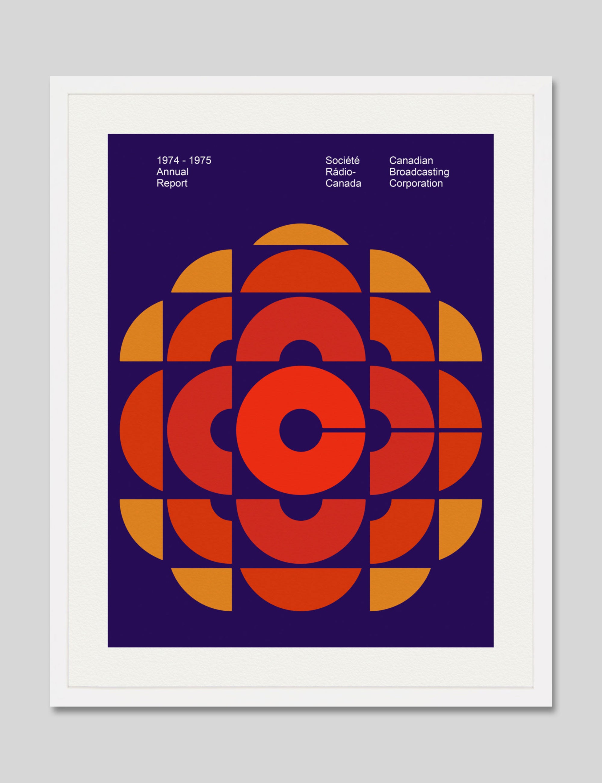 Société Radio Canada Art Print by Burton Kramer | Pop Motif